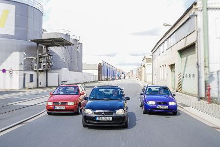 Opel Corsa B (1993-2000), Ford Fiesta Mk 4 (1995-2001), VW Polo 6N (1994-2001)