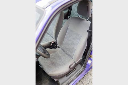 Opel Corsa B (1993-2000), Fahrersitz