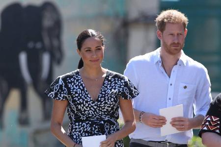 Feuer in Archies Zimmer: Trotzdem musste Herzogin Meghan arbeiten