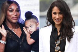 Serena Williams teilt Foto mit Tochter Olympia - und Herzogin Meghan