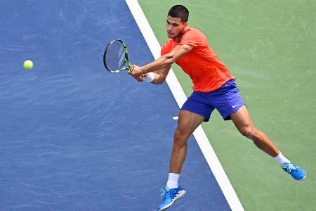 Platz 10: Carlos Alcaraz (19 Jahre) - Einnahmen: 10,9 Millionen Dollar | davon Preisgeld: 5,9 Millionen Dollar - Sonstige Einnahmen: 5 Millionen Dollar