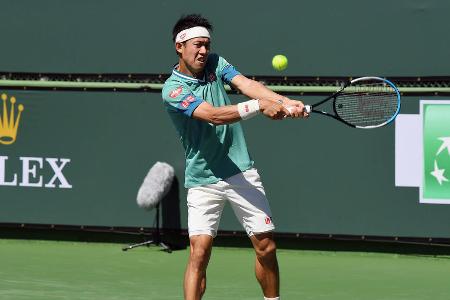 Platz 8: Kei Nishikori (32 Jahre) - Einnahmen: 13,2 Millionen Dollar | Davon Preisgeld: 0,2 Millionen Dollar - Sonstige Einnahmen: 13 Millionen Dollar