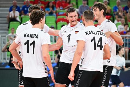 Bei WM-Rückkehr: Volleyballer verlieren Auftaktspiel