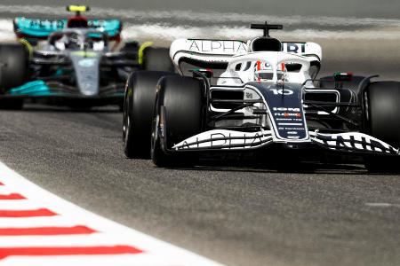 Platz 10: Pierre Gasly (AlphaTauri) - 1:46.604 - FP1: -, FP2: 1:47.782, FP3: 1:46.604
