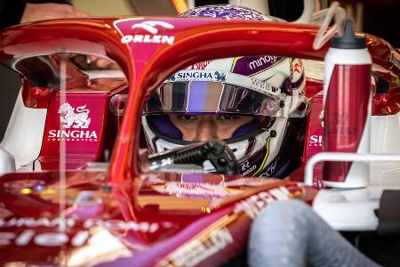 Platz 18: Guanyu Zhou (Alfa Romeo) - 1:46.085 in Q2 - Qualifiziert P13, aber Motorenstrafe