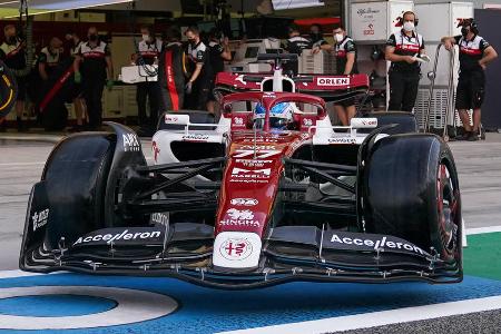 Platz 13: Valtteri Bottas (Alfa Romeo) - 1:47.866 in Q1 - Qualifiziert P20, aber Motorenstrafe und Getriebestrafe