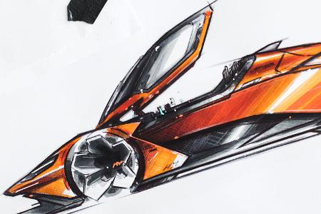 KTM X-Bow GT-XR Designskizze