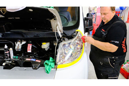 Reisemobile optimieren - Scheinwerfer aufbereiten