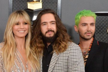 Heidi Klum feiert Tom und Bill Kaulitz im Privatjet