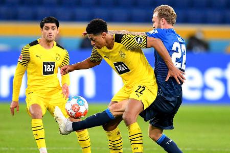 Das sind die Angstgegner des BVB in der Bundesliga - Am Freitag (20:30 Uhr) eröffnet Borussia Dortmund gegen die TSG 1899 Hoffenheim den fünften Spieltag. Gegen die Kraichgauer tut sich der BVB traditionell schwer. Doch wer sind eigentlich die größten Angstgegner der Schwarz-Gelben in der Bundesliga? Hier kommen die Top 10, gerankt nach der niedrigsten Siegquote: