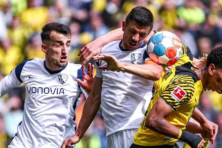 Platz 8: VfL Bochum - 62 Bundesliga-Duelle, BVB-Siegquote: 38,7 Prozent