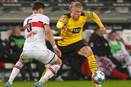 Platz 7: VfB Stuttgart - 104 Bundesliga-Duelle, BVB-Siegquote: 38,5 Prozent