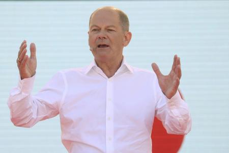 Scholz gratuliert DBB-Team: 