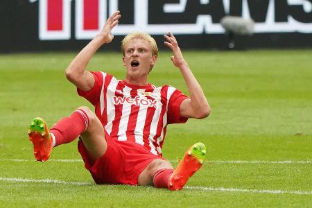 Morton Thorsby (bis 85.) - Note: 3,0 - Riss ein unfassbares Pensum im Mittelfeld ab und war fast überall zu finden. Lief unermüdlich gegen den Ball an und schaltete oftmals mit viel Intensität um. Zeigte den Bayern mit seinem Einsatz in den Bodenduellen teilweise die Grenzen auf.