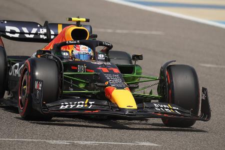 Platz 5: Sergio Pérez (Red Bull) - Note: 4,5 - Steckte zu Rennbeginn im Verkehr fest und wurde erst auffällig, als er über einen Schlagschrauber Ferraris fuhr. Lieferte sich zur Rennmitte dann ein heißes Duell mit Hamilton, in dem er aber den Kürzeren zog. Stellte sich ein ums andere Mal nicht geschickt an, wie etwa spät im Rennen gegen Sainz, als er in Kurve 1 weit ging.