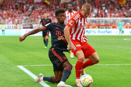 Union Berlin vs. FC Bayern: Noten und Einzelkritik - Am Samstagnachmittag standen sich Union Berlin und der FC Bayern im Spitzenspiel der Bundesliga gegenüber. Giftige Berliner verlangten dem Rekordmeister alles ab und verdienten sich letztlich beim 1:1 zu Recht einen Punkt. Alle Akteure in der Einzelkritik: