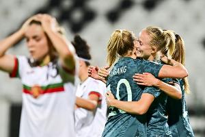 DFB-Frauen krönen Schult-Comeback mit Kantersieg