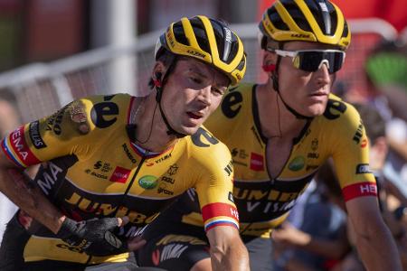 Vuelta: Roglic stürzt im Zielsprint - Ackermann Zweiter