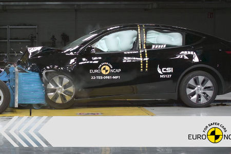 EuroNCAP Crashtest Tesla Model Y