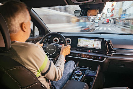 Kia Sportage 1.6 T-GDI AWD, Cockpit