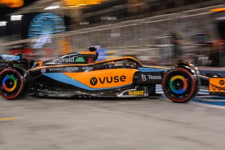 Platz 16: Daniel Ricciardo (McLaren) - 1:22.871 in FP3 - FP1: 1:23.511, FP2: 1:22.911
