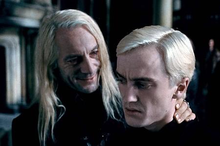 Draco und Lucius Malfoy: Familienreunion der 