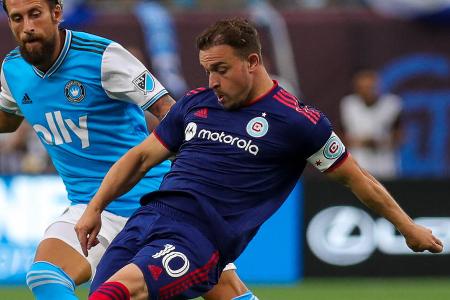 Platz 8: Xherdan Shaqiri (Chicago Fire) - Ehemals unter anderem FC Bayern
