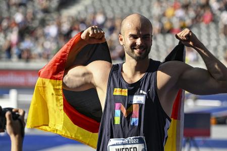 Speerwurf-Europameister Weber gewinnt beim ISTAF