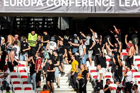 Nach Ausschreitungen in Nizza: Erster Fan vor Gericht