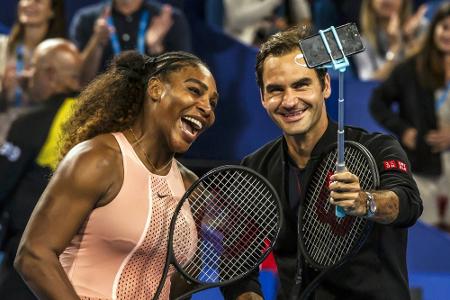 Williams begrüßt Federer im 
