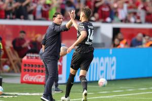 Seoane lobt Schick: "Läuft viel, kämpft viel"