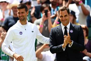 Djokovic: "Unglaubliche Momente" mit Federer