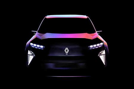 Renault Teaser Wasserstoff-Verbrenner Conceptcar