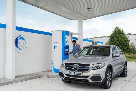 Wasserstoff-Auto Brennstoffzelle 