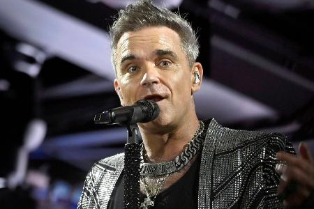 Robbie Williams: Seltenes Bild seiner vier Kinder