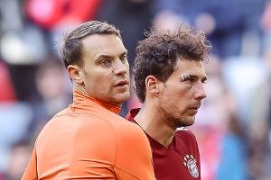 Manuel Neuer und Leon Goretzka positiv auf Corona getestet