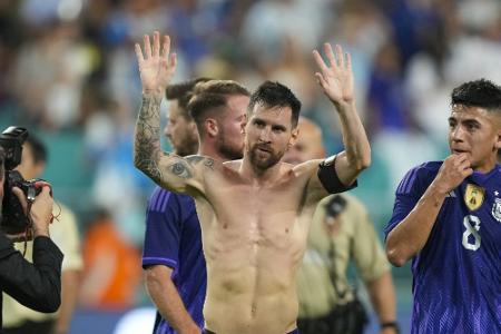 Messi-Doppelpack bei Argentiniens Testsieg
