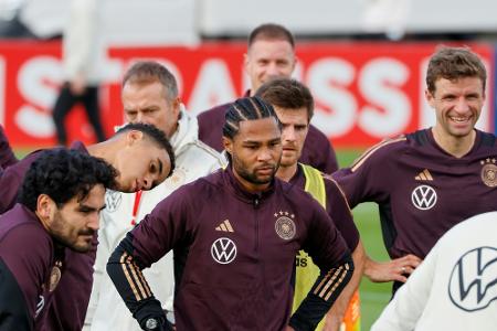 DFB-Abschlusstraining mit allen 21 Spielern