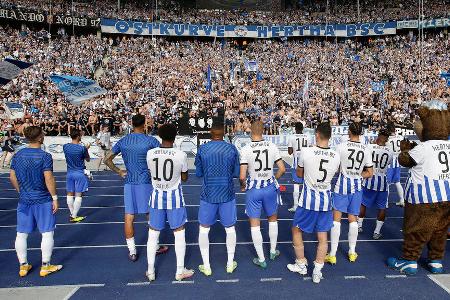 Platz 22: Hertha BSC | Zuschauerschnitt: 49.160