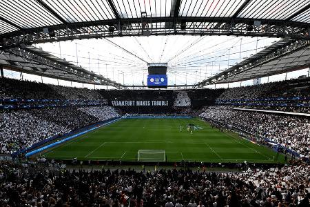 Platz 19: Eintracht Frankfurt | Zuschauerschnitt: 50.250