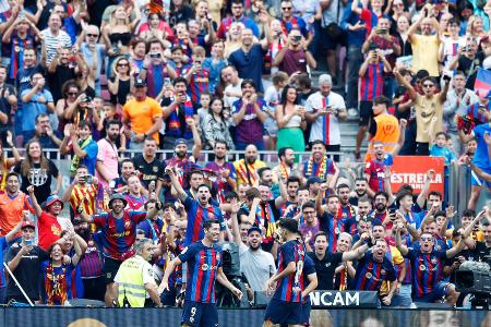 Platz 1: FC Barcelona | Zuschauerschnitt: 83.383