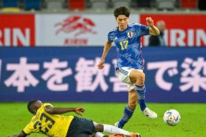 Test in Düsseldorf: Japan mit Nullnummer gegen Ecuador