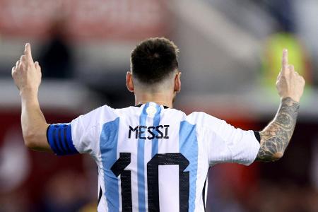 Messi feiert 100. Sieg mit Argentinien