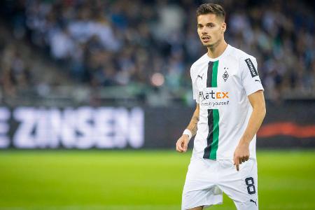 Borussia Mönchengladbach: 25,9 % der maximal möglichen Einsatzminuten