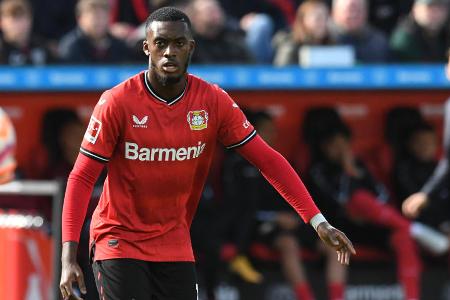 Bayer Leverkusen: 34,0 % der maximal möglichen Einsatzminuten