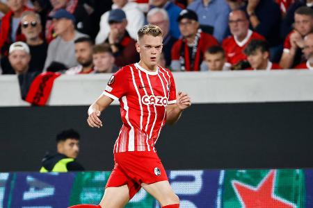 SC Freiburg: 59,1 % der maximal möglichen Einsatzminuten