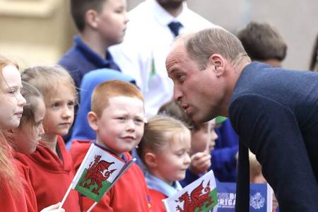 Das Paar besuchte zunächst die Insel Anglesey, die dem Land an der irischen See vorgelagert ist und wo beide kurz nach ihrer Hochzeit lebten, während William...
