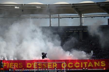 15 Festnahmen nach Spielunterbrechung in Toulouse