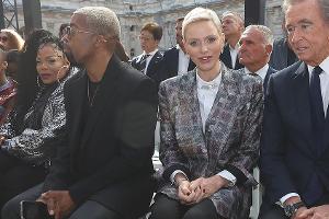 Stars in der Front Row: Fürstin Charlène und Janet Jackson in Paris