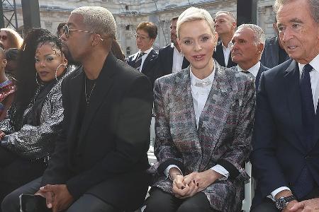 Stars in der Front Row: Fürstin Charlène und Janet Jackson in Paris